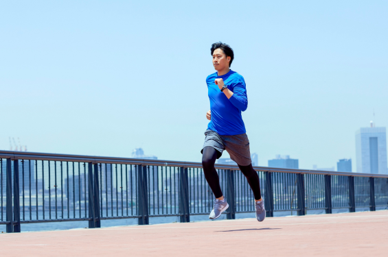 Person am joggen.